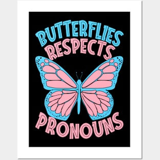 Pro Pronouns Equality Trans Pride Nouns Queer Nonbinary Posters and Art